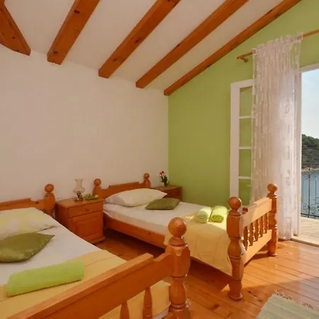 Seaside Family Friendly House With A Swimming Pool Cove Mikulina Luka, Korcula - 20116 度假居 *